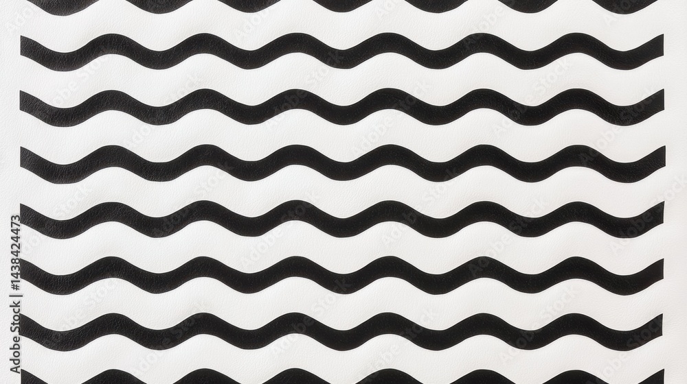 A black and white striped pattern. A black and white striped pattern.