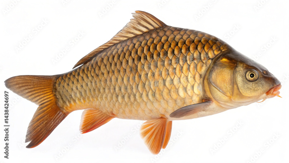 fish on a white background fish on a white background