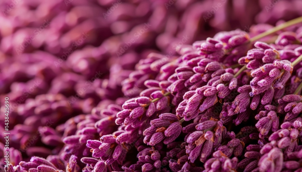 Fototapeta premium Close-up of purple lavender blossoms