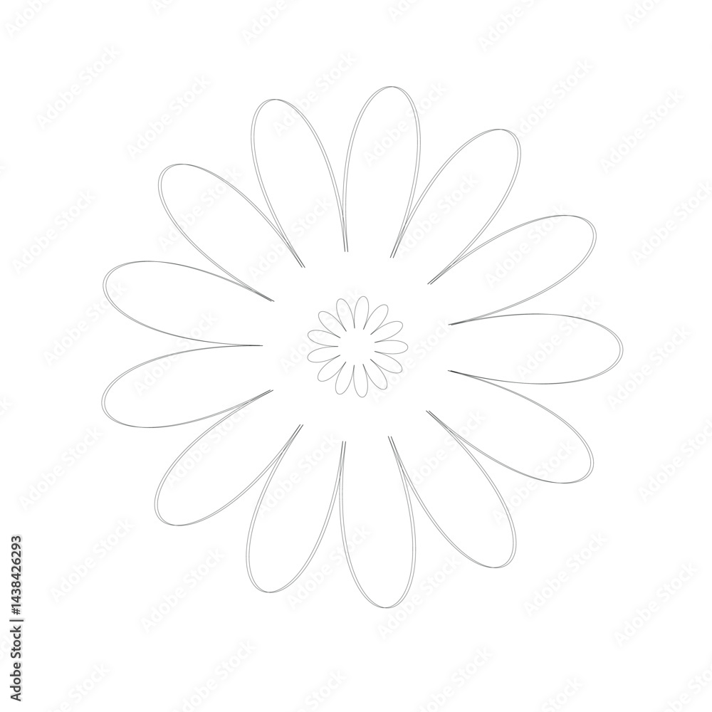 Obraz premium A beautiful excellent flower design .