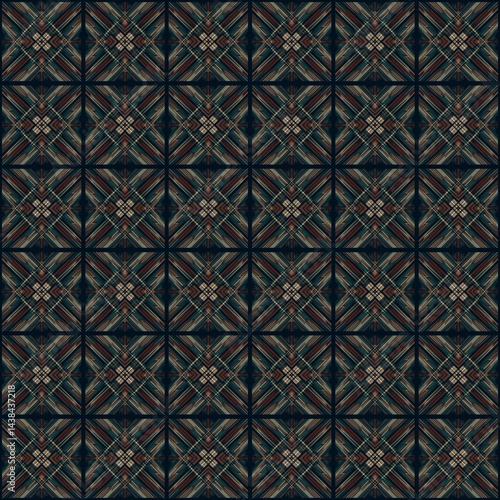 plaid pattern for textile design