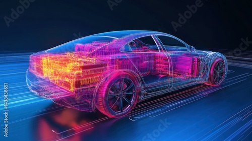 Using CAE simulations, analyze the thermal management system of electric vehicle batteries