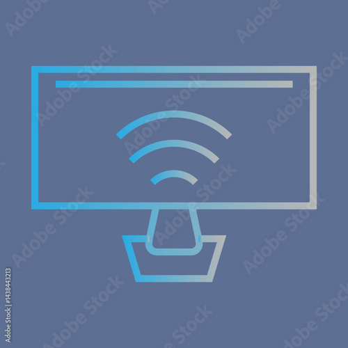 Smart TV Icon Design