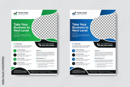 Corporate Business Flyer Design Template