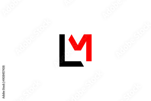 LM Logo Design – Stylish & Modern Vector Illustration for Unique Branding & Professional Identity