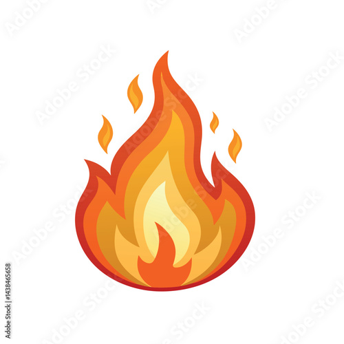 fire flame icon.