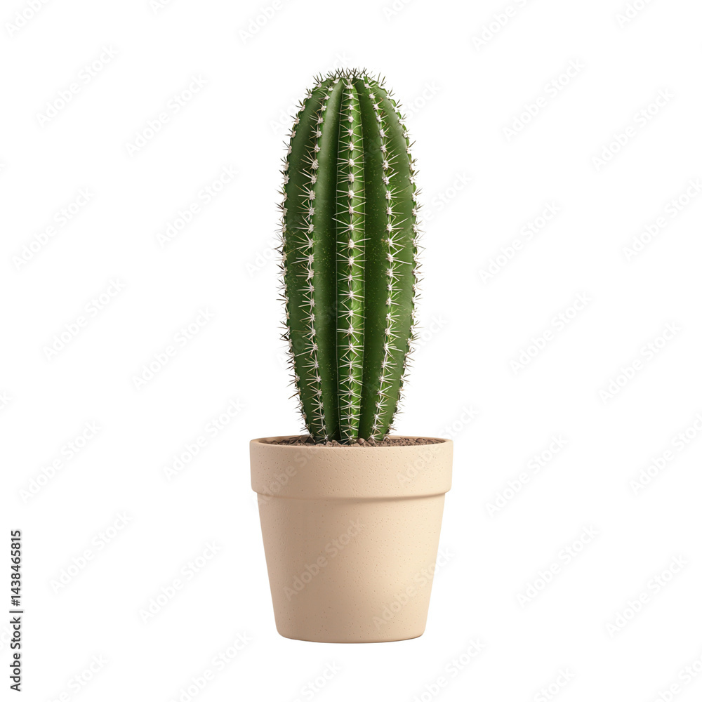 Cinco de mayo festival concept. Tall cactus in a simple pot against a black background. Cinco de mayo festival concept. Tall cactus in a simple pot against a black background.
