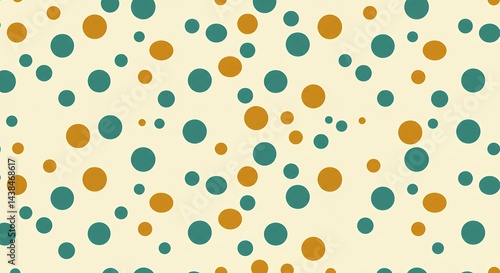 Colorful Polka Dots Pattern Design