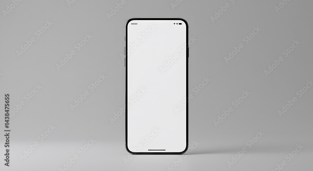 mobile phone mockup with blank screen mobile phone mockup with blank screen