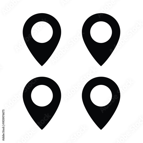 Free Download Location Icon set bundle silhouette - GFXLoad