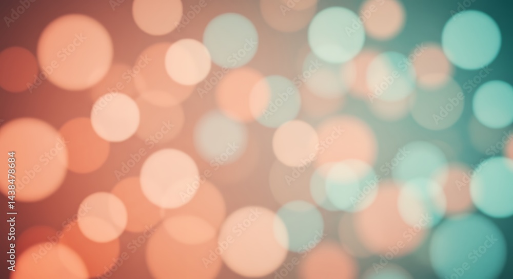Fototapeta premium Abstract Bokeh Background Gradient Design