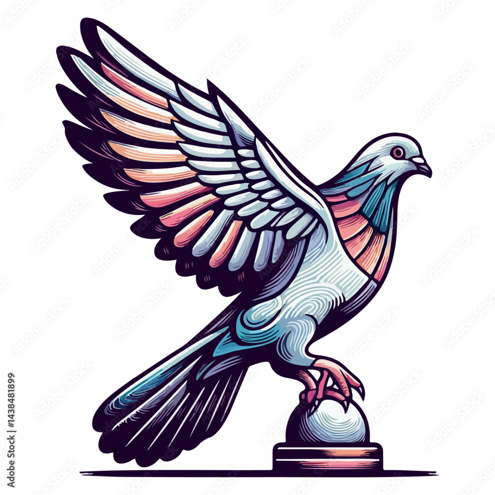 Obraz premium pigeon 