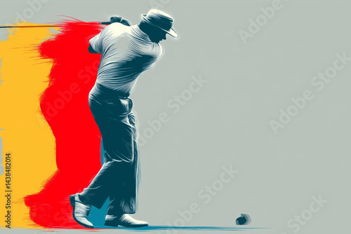 Swing de golfeur
