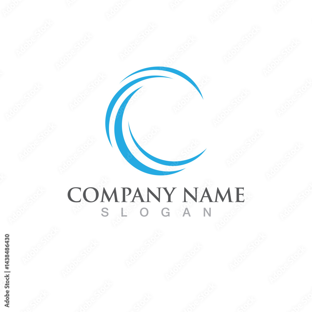 wave beach icon vector design logo wave beach icon vector design logo