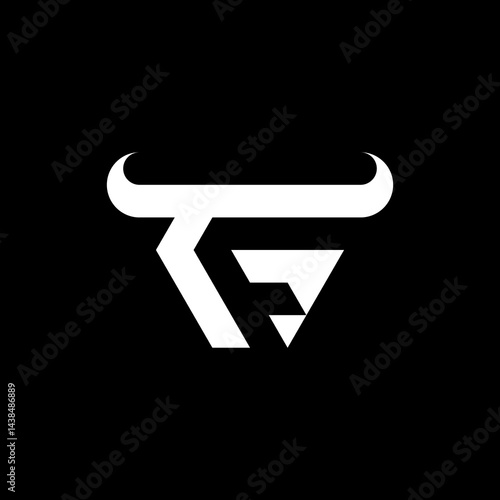 letter F bull logo