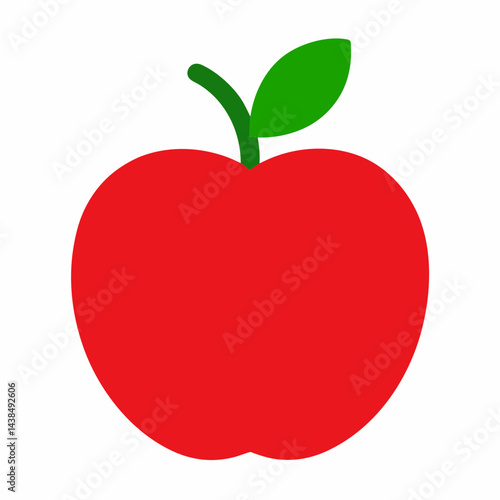 Food apple silhouette vector illustrator