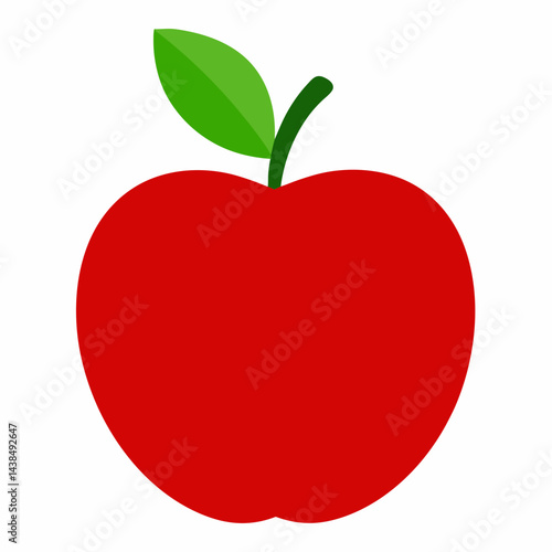 Food apple silhouette vector illustrator