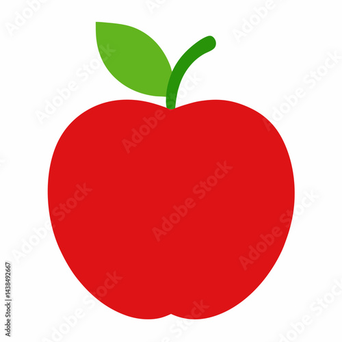 Food apple silhouette vector illustrator