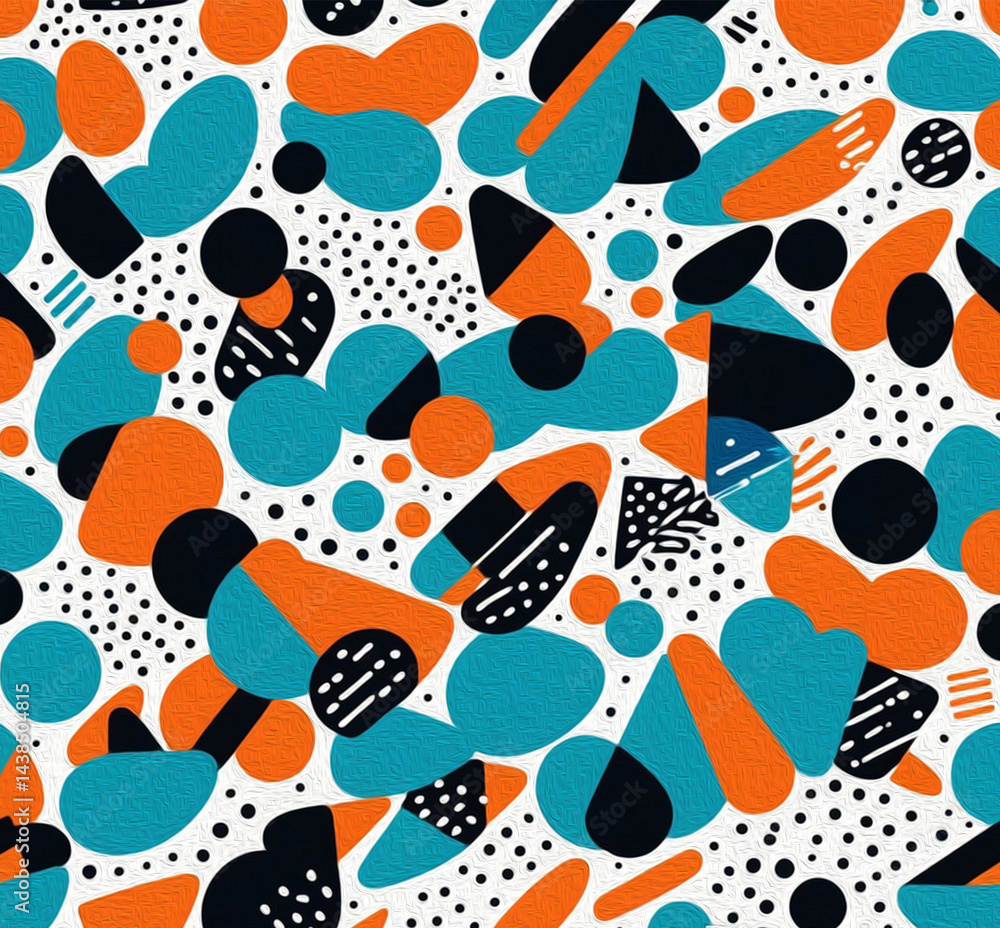 Abstract illustration for printing on wall decorations, fabric pattern, for use in graphics. Oil painting Abstract illustration for printing on wall decorations, fabric pattern, for use in graphics. Oil painting