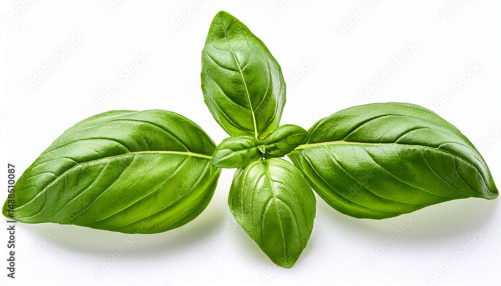 basil isolated fresh basil leavesnon white background basil herb as food ingredient basil isolated fresh basil leavesnon white background basil herb as food ingredient