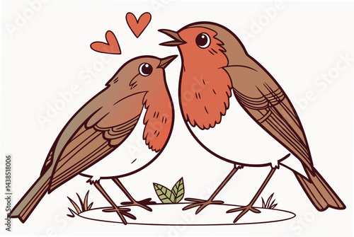 vector illustration of a bird