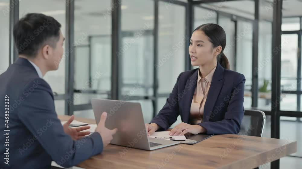 Business professionals meeting in modern office Business professionals meeting in modern office