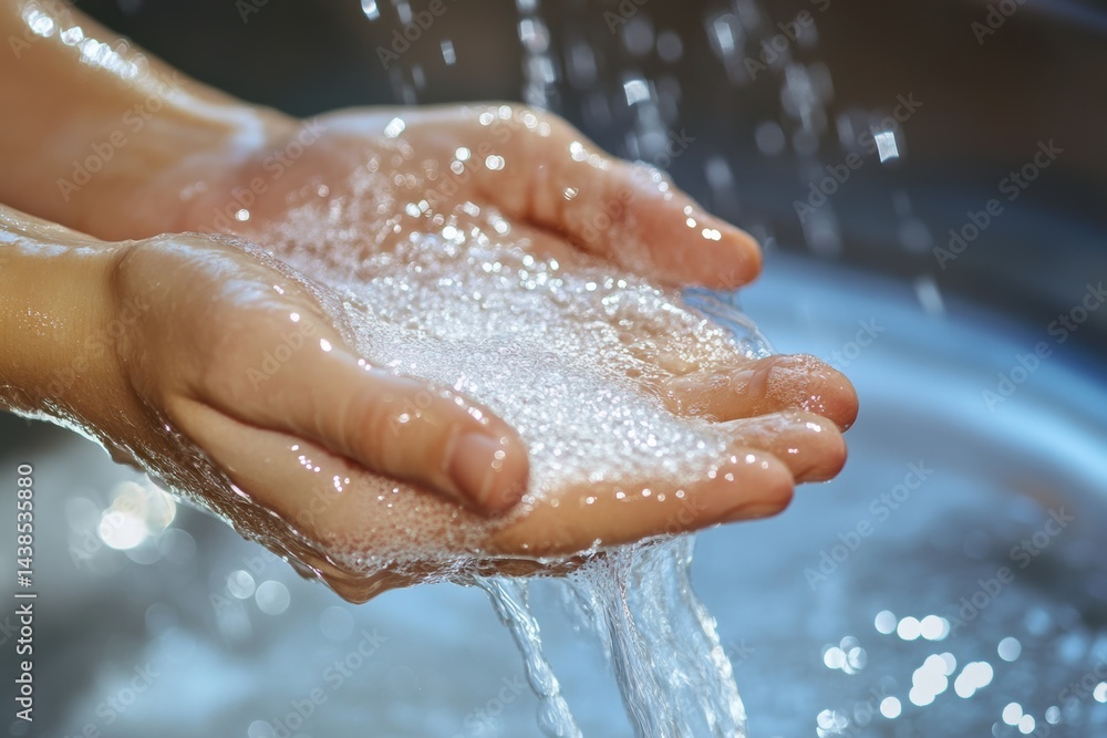 Fototapeta premium Making Handwashing a Habit