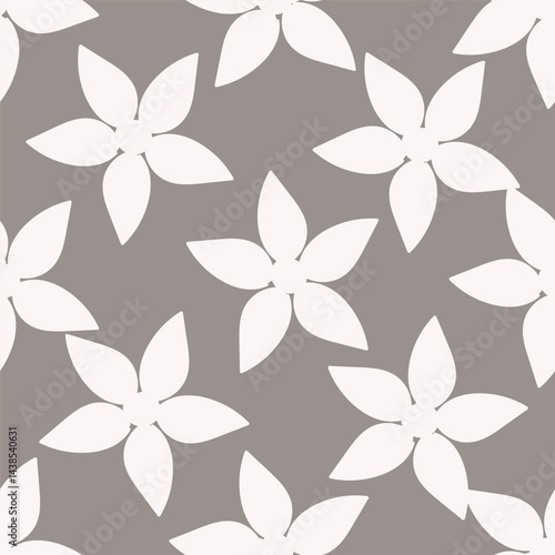 Abstract Digital Hand Drawn Seamless floral pattern background. ready for print digital flower textile allover design
