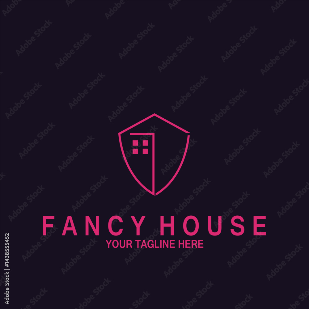 Comfort House Architect Logo Branding Simple Abstract Sign Symbol Business Property and Residential Comfort House Architect Logo Branding Simple Abstract Sign Symbol Business Property and Residential