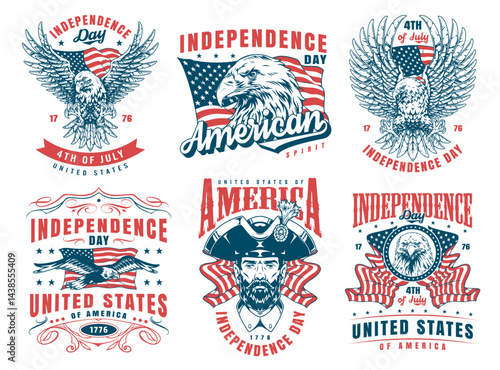 Independence Day designs celebrating America
