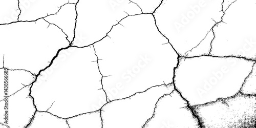 Design a high-resolution grunge texture featuring a distressed white background with visible dust, scratches, and subtle cracked wall effects. The texture should have an aged, worn-out look.