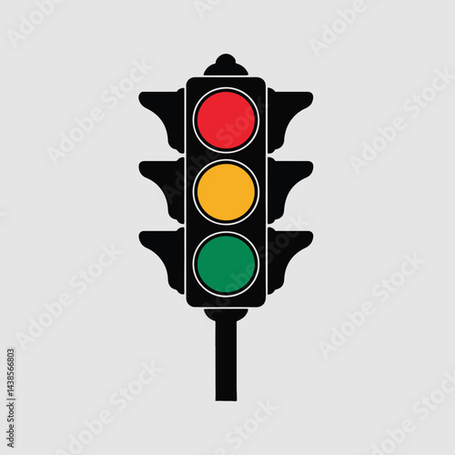 Traffic Light Symbol Vector 2