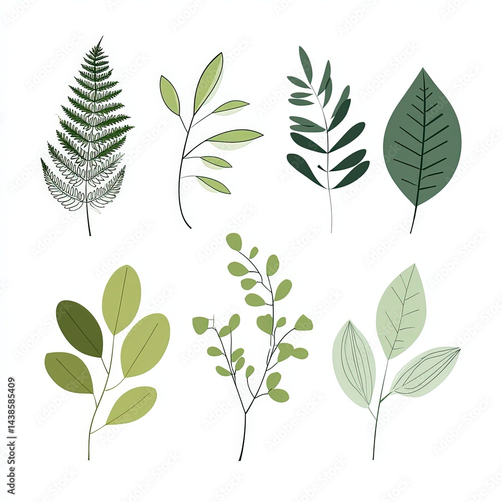 Obraz premium Minimal vector shape collection on transparent grid radiating interwoven ultrafine overlay