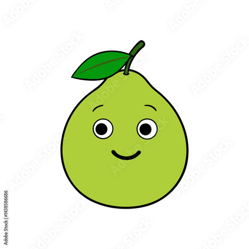 Wallpaper Mural Guava cartoon vector Torontodigital.ca