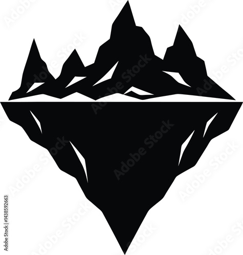 iceberg silhouette