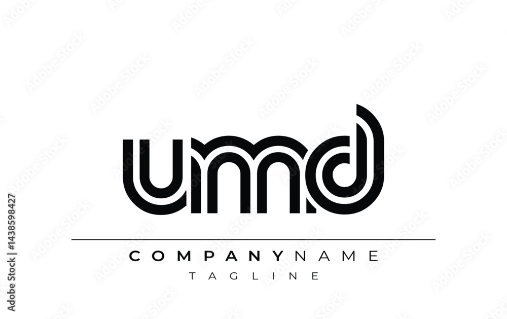 UMD Creative Unique Modern Letter Logo Design. Stylized logo featuring a unique letter design, presenting abstract minimalist aesthetics and modern appeal. UMD Creative Unique Modern Letter Logo Design. Stylized logo featuring a unique letter design, presenting abstract minimalist aesthetics and modern appeal.
