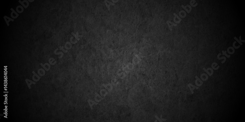 Dark Black background texture, old vintage charcoal black backdrop wall grunge design. Abstract black wall surface, black stucco texture. Black gray satin dark texture luxurious background.