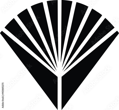 vector light rays icon
