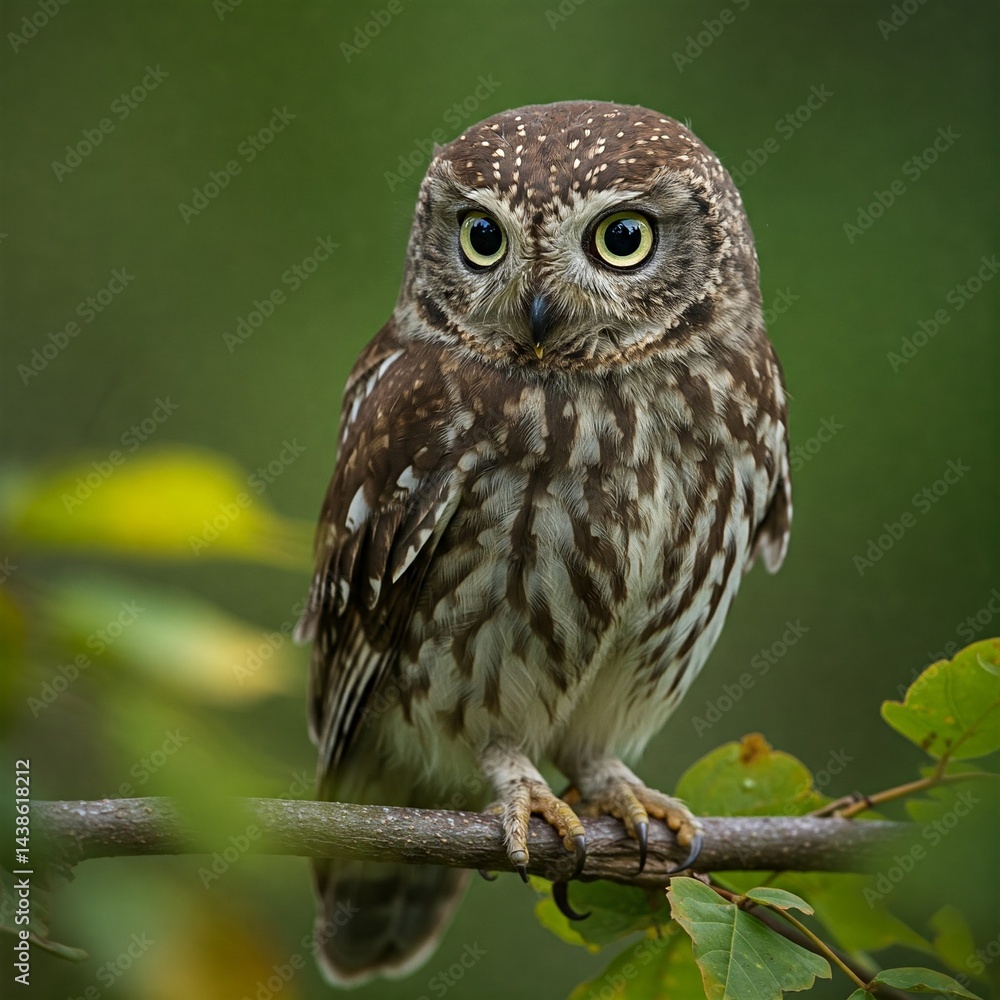 owl on a branch owl on a branch