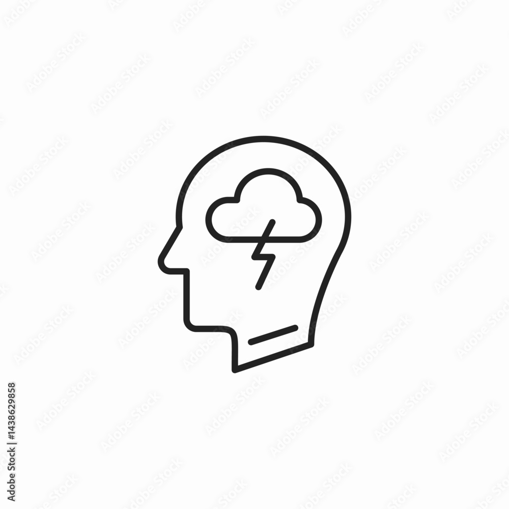 brainstorming session icon sign vector brainstorming session icon sign vector
