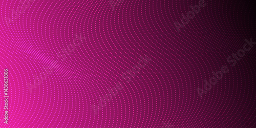 Colorful abstract design with wavy patterns in shades of purple and pink