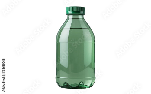 empty bottle isolated on white, bottle of water