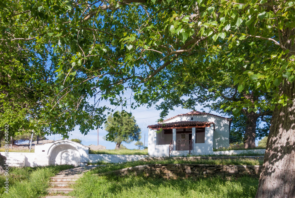 The chapel of Saint Paul in Sithonia, Chalkidiki, Greece