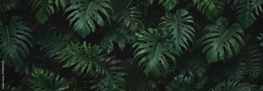 Intricate, shadowy tropical leaf pattern, rich textures and deep greens create an elegant mystery , jungle pattern, texture, foliage Intricate, shadowy tropical leaf pattern, rich textures and deep greens create an elegant mystery , jungle pattern, texture, foliage