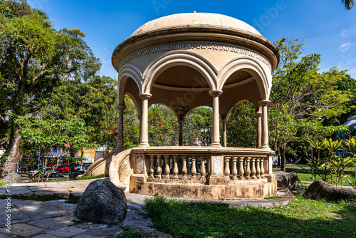 Obraz na płótnie Praca Da Republica, Republic Park at Belem do Para, Brazil w salonie