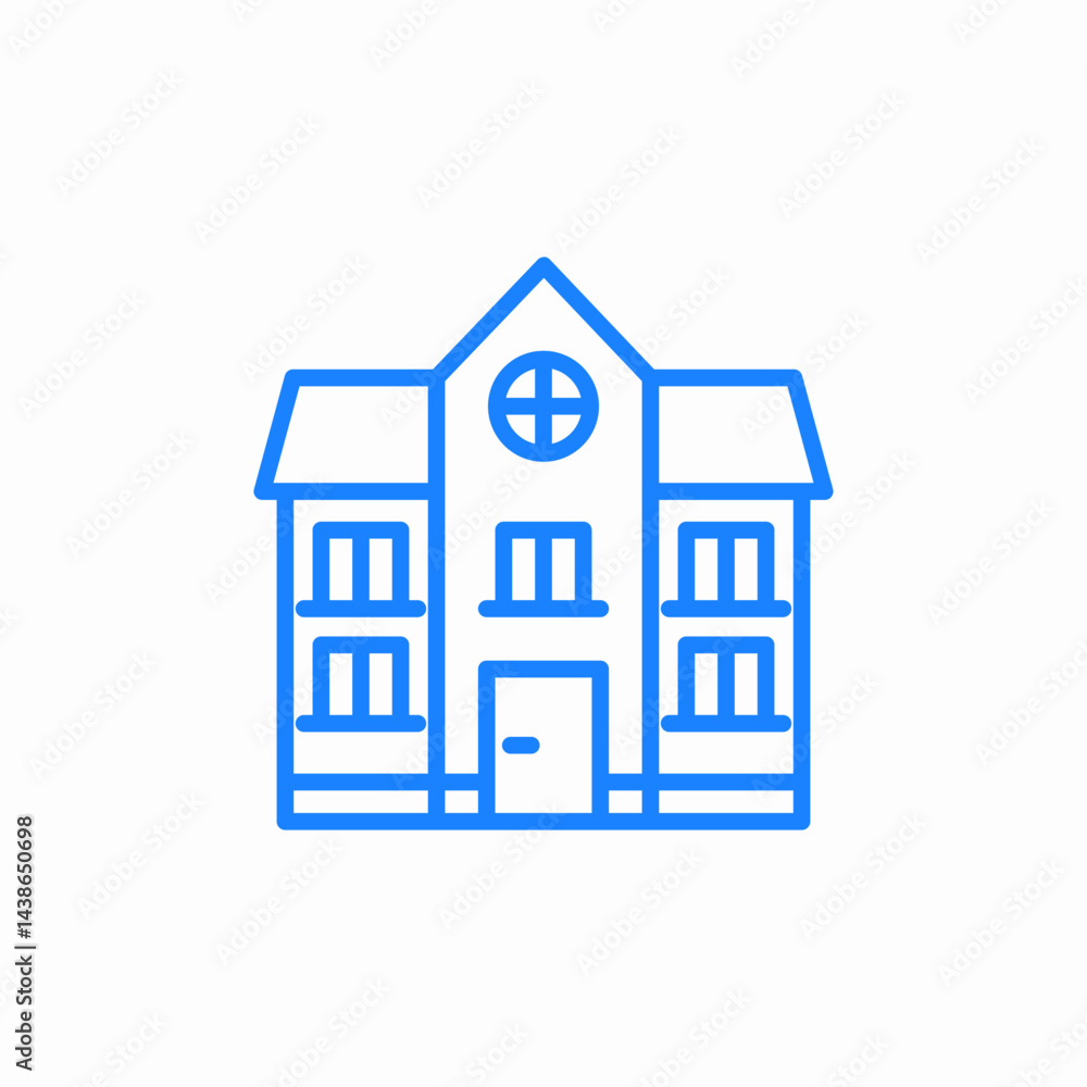 multi story building icon sign vector multi story building icon sign vector