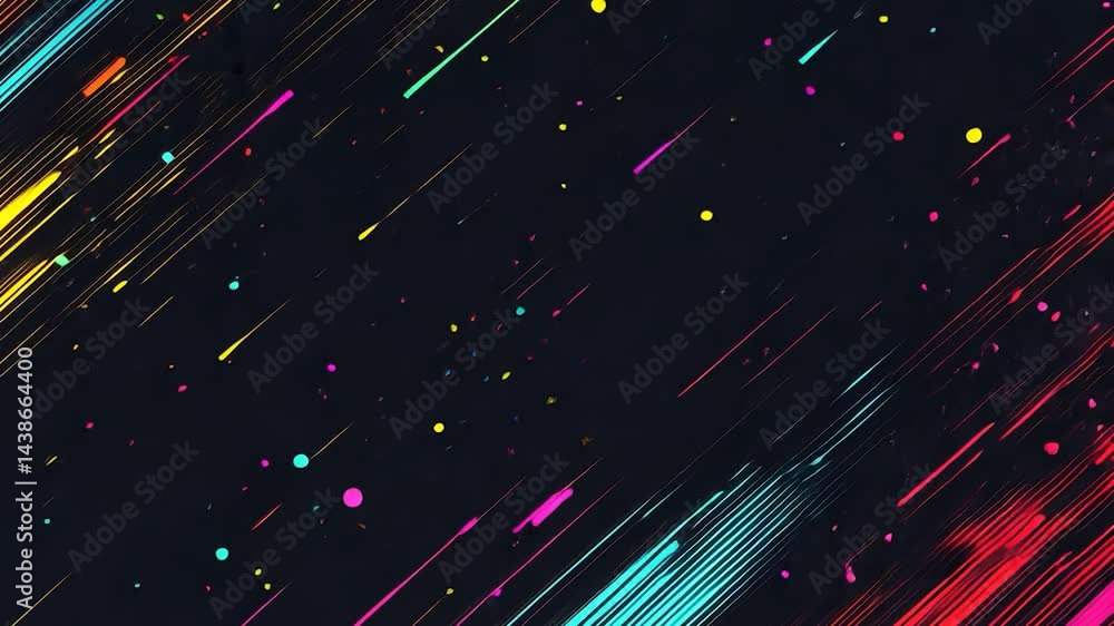 abstract glitch screen dancing with bright and starry energy across dark digital space abstract glitch screen dancing with bright and starry energy across dark digital space