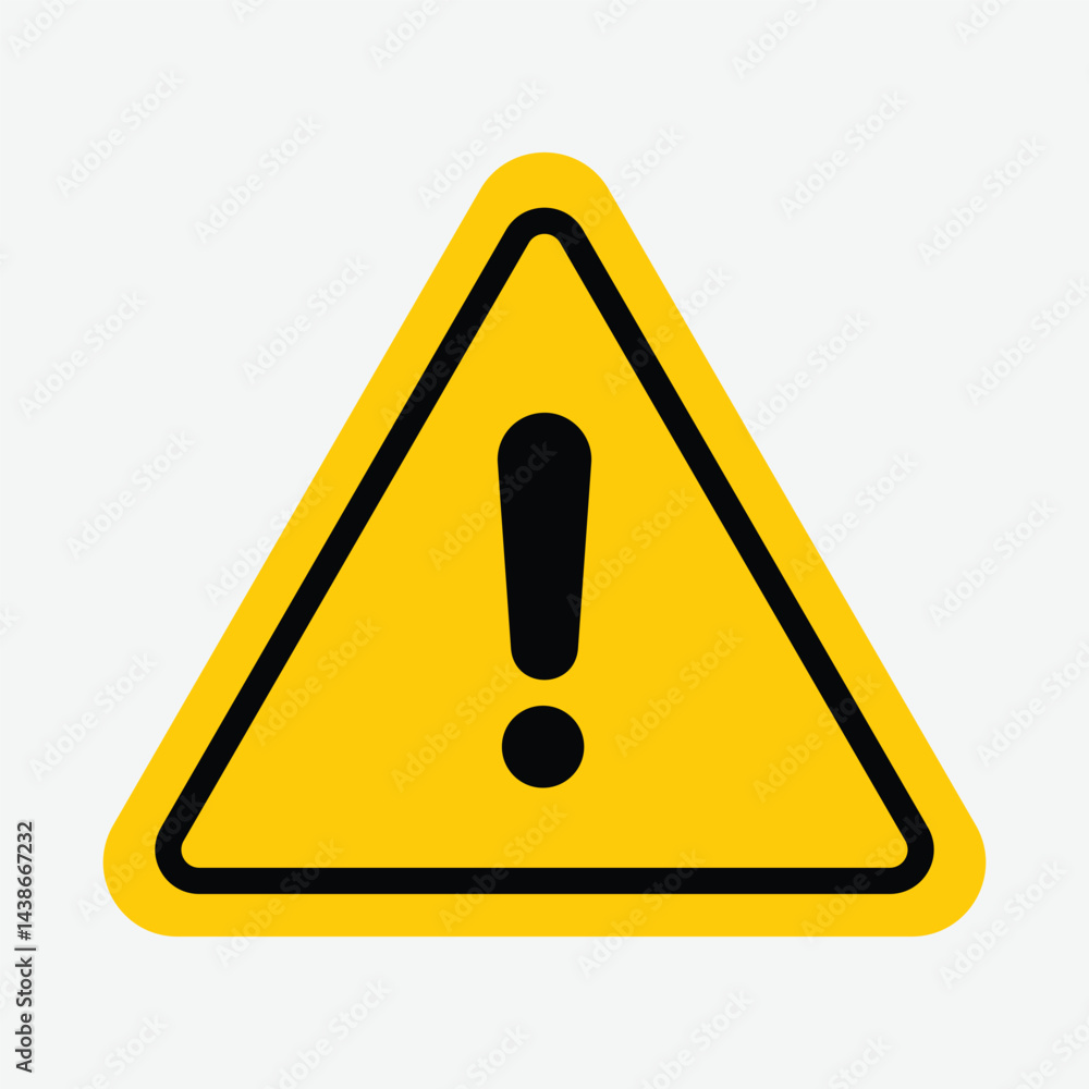 Warning Sign with Skull and Crossbones - Hazard Symbol, Yellow Triangle, Toxic or Dangerous Icon, Skeleton Graphic, Vector Illustration Warning Sign with Skull and Crossbones - Hazard Symbol, Yellow Triangle, Toxic or Dangerous Icon, Skeleton Graphic, Vector Illustration