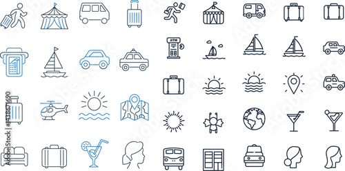 This vector set showcases church icons, a collection of religious symbols and signs for web design