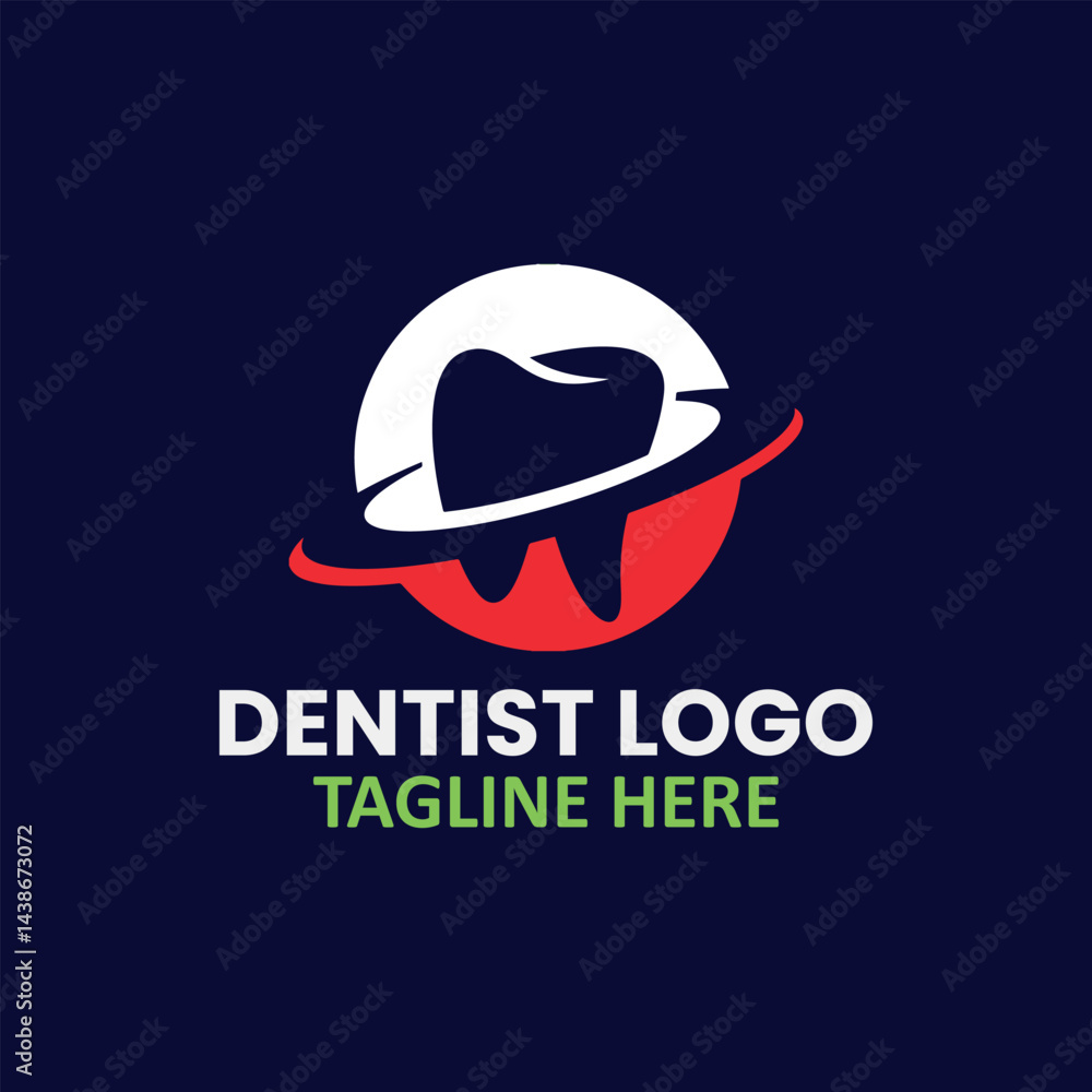 Obraz premium dental care logo design vector